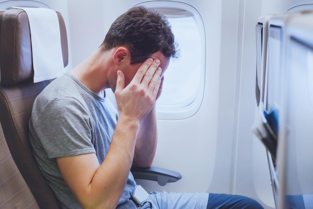 How nervous fliers work through their flight anxiety.