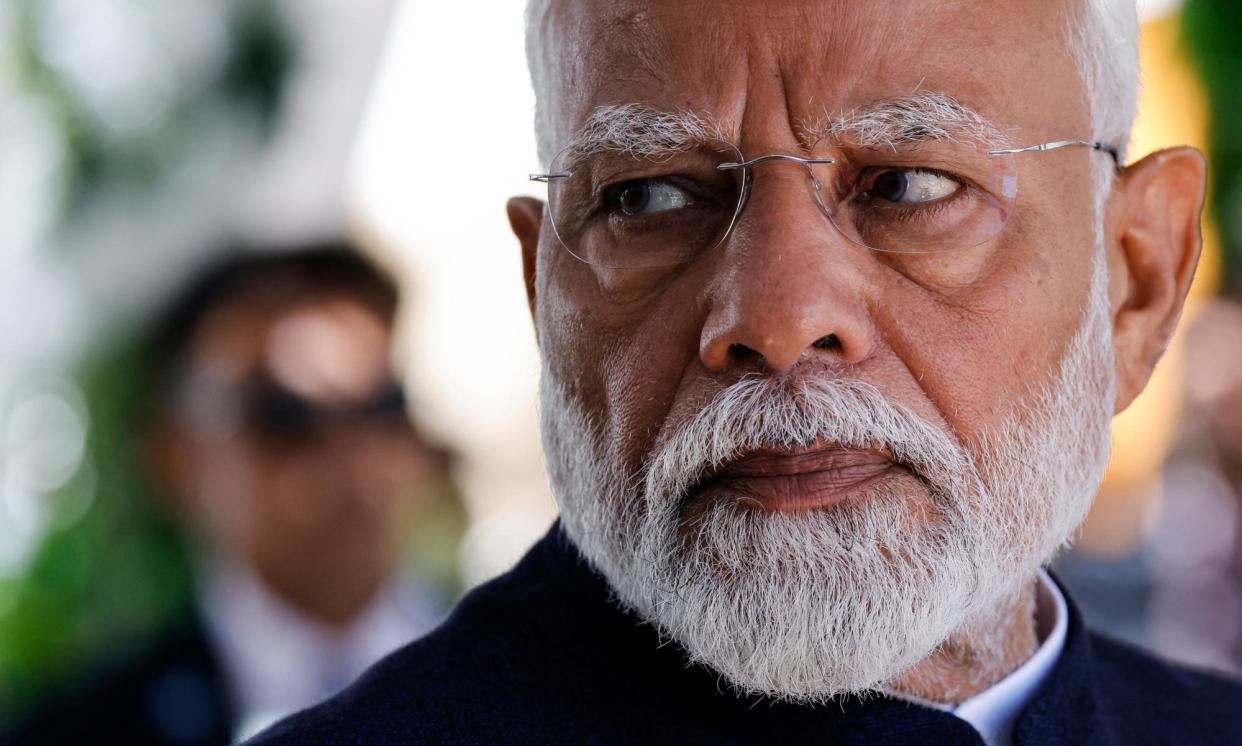 <span>In decades of political leadership at the state and national level, Narendra Modi has never had to engage in consensus politics. </span><span>Photograph: Ludovic Marin/AFP/Getty Images</span>