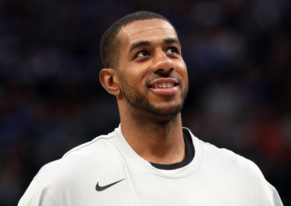 LaMarcus Aldridge may be as borderline a Hall of Famer as you can be. (Ronald Martinez/Getty Images)