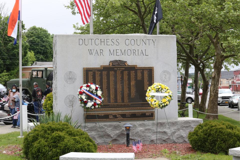 The Dutchess County War Memorial in the Town of Poughkeepsie.