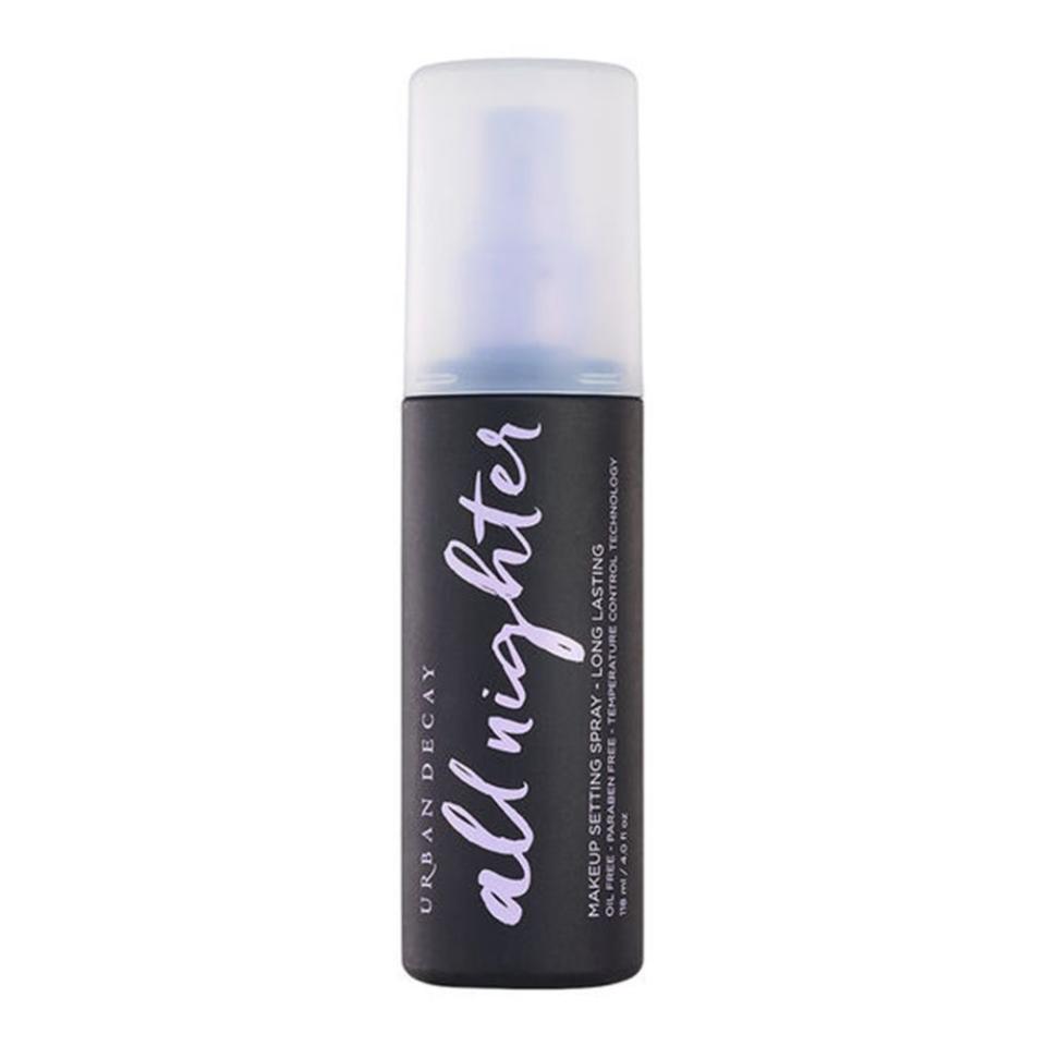 1) All Nighter Long-Lasting Makeup Setting Spray