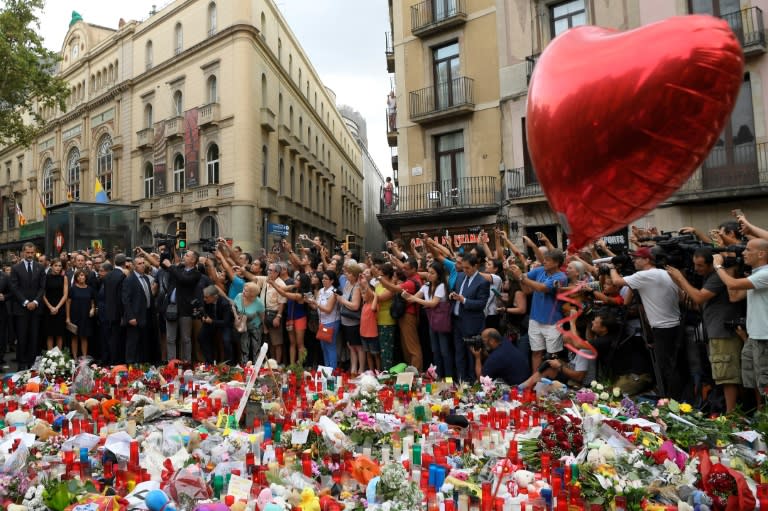 A total of 13 people were killed and about 100 injured in the van attack on Barcelona's popular Las Ramblas boulevard