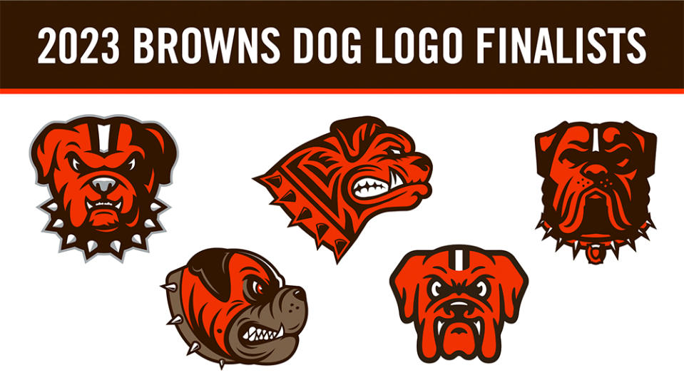 Cleveland Browns dog logo