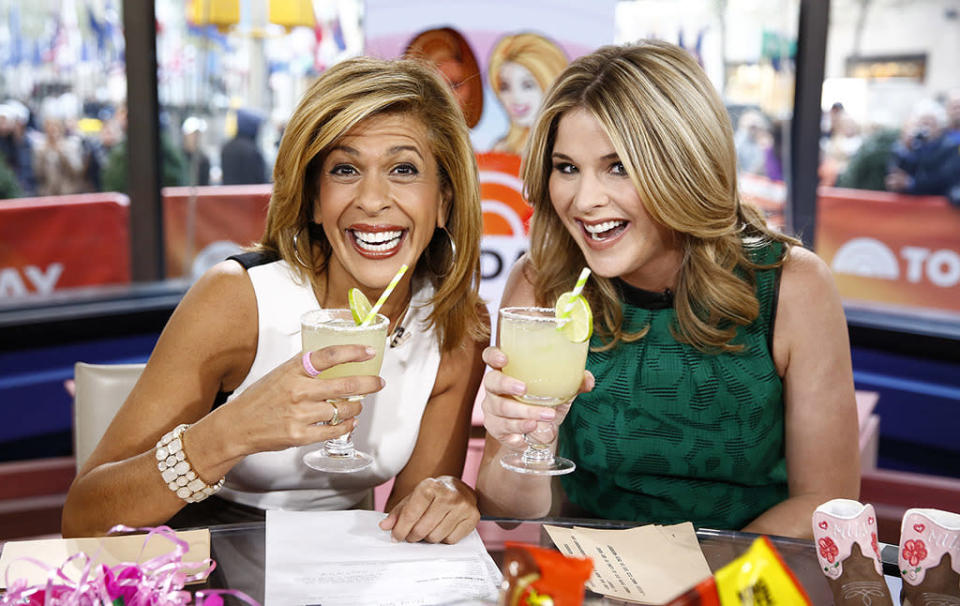 Hoda Kotb and Jenna Bush 