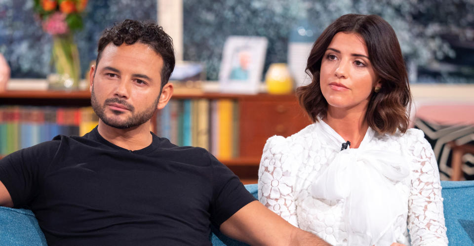 Ryan Thomas appeared with girlfriend Lucy Mecklenburgh on This Morning.