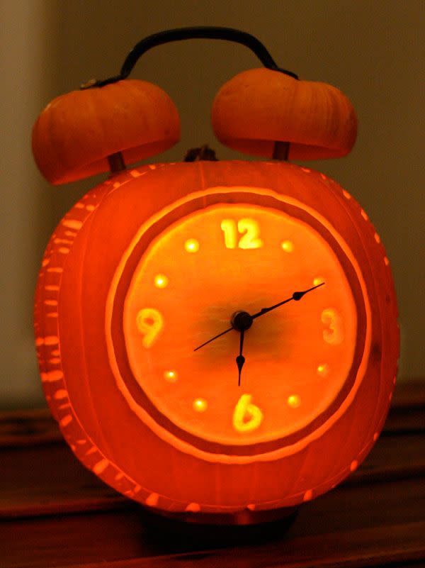 Alarm Clock Pumpkin