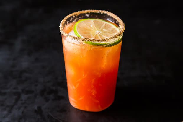 Michelada (a.k.a. Bloody Beer)