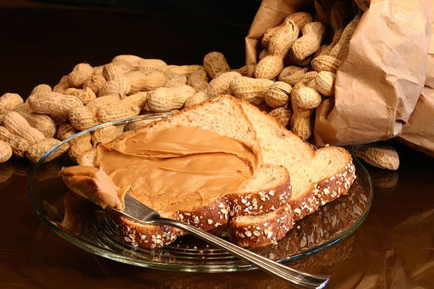 Early exposure to peanut products reduces the risk of allergy. Photo by Getty.