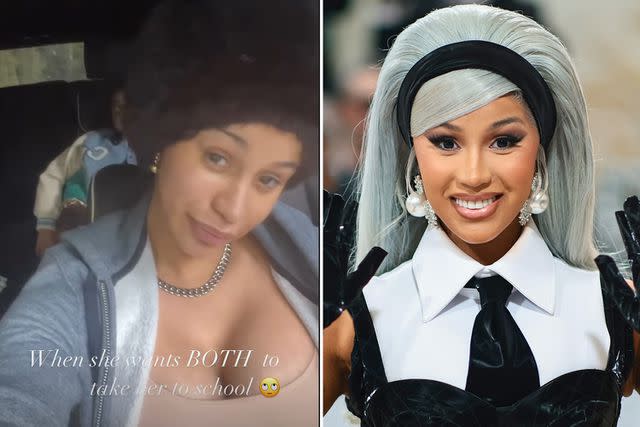 Cardi B/instagram, Dimitrios Kambouris/Getty