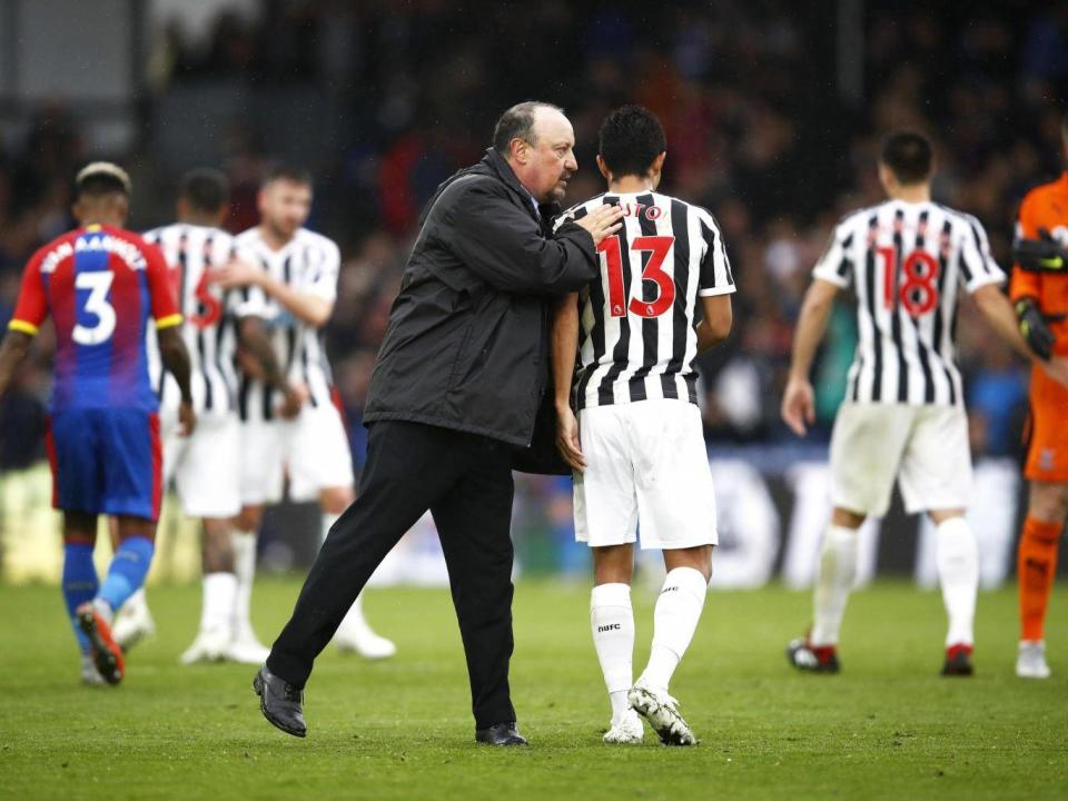 Newcastle and Crystal Palace played out a dull goalless draw at Selhurst Park (Getty)