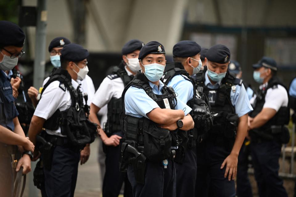 47名香港民主派人士被控顛覆國家政權罪，審判於今日開始。（示意圖，AFP）