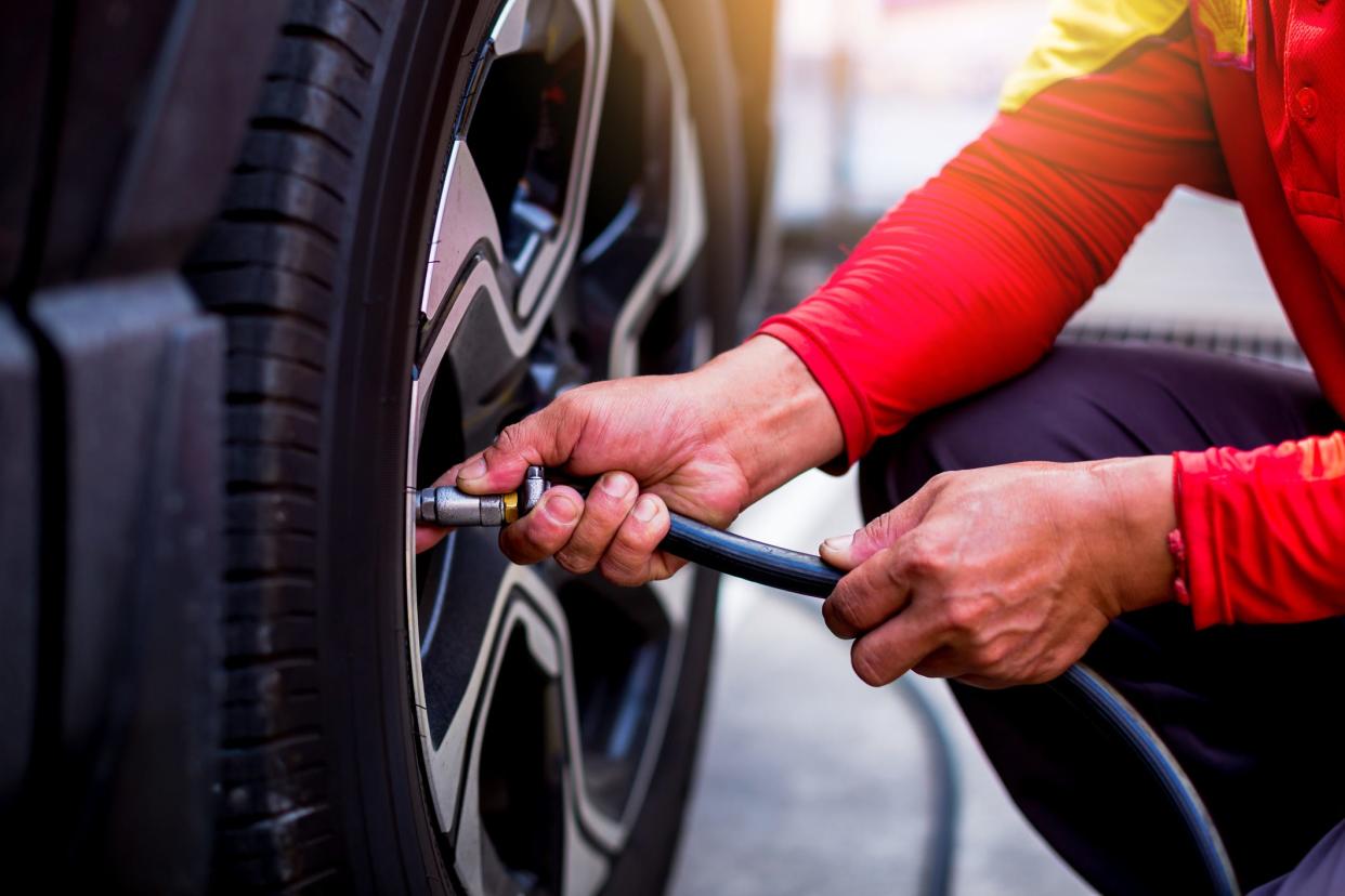 If you want to ensure that you're getting the most miles per gallon, make sure your tires are properly inflated. And use the numbers printed on the inside of the driver's side door jamb, not the ones on your tires' sidewalls.