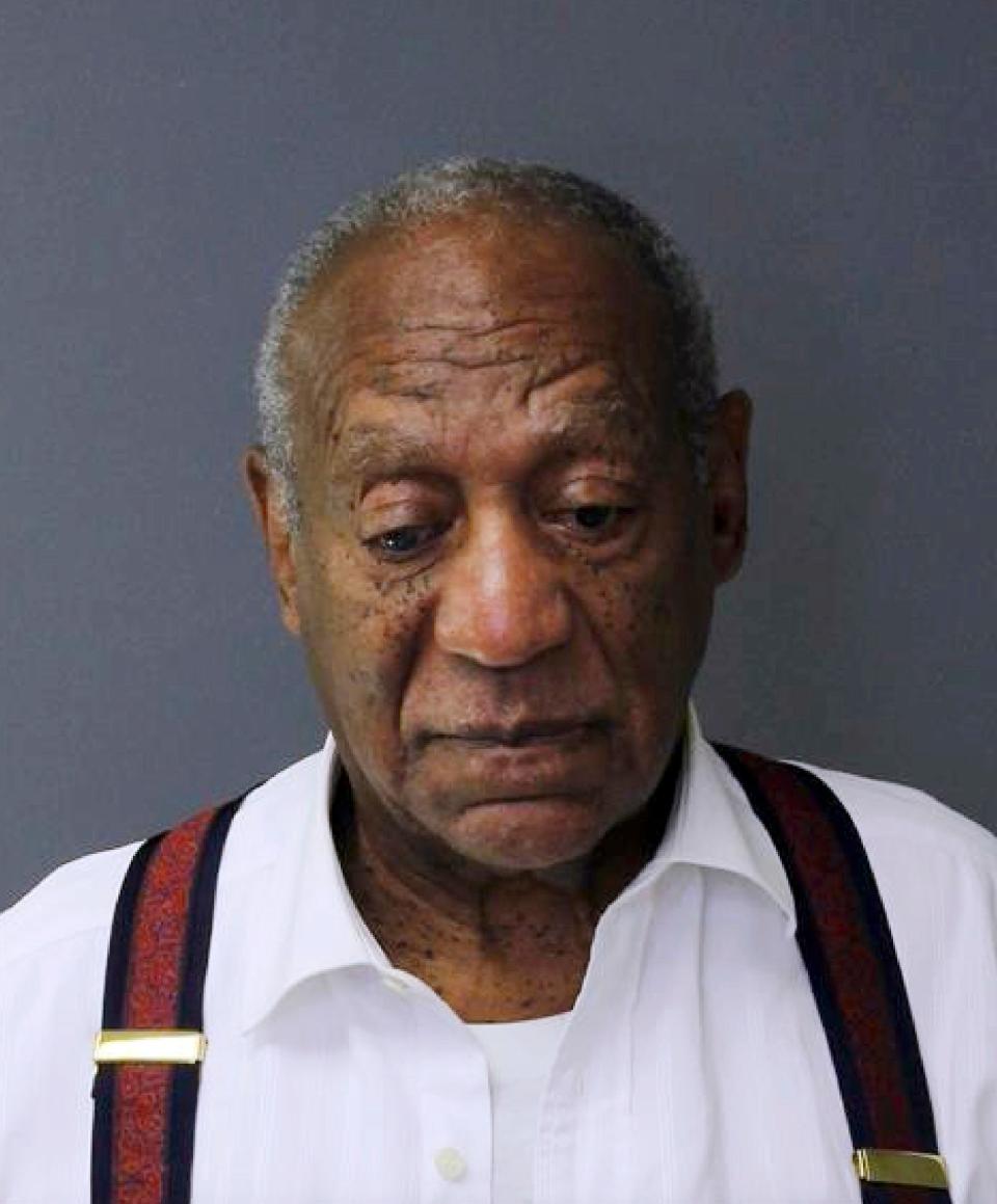 Bill Cosby, following his sentencing last September in Pennsylvania