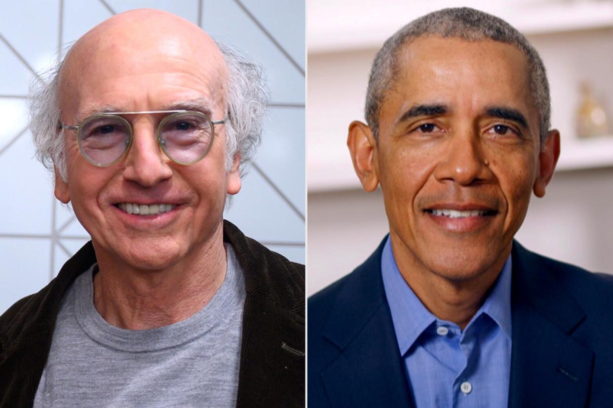 Larry David; Barack Obama