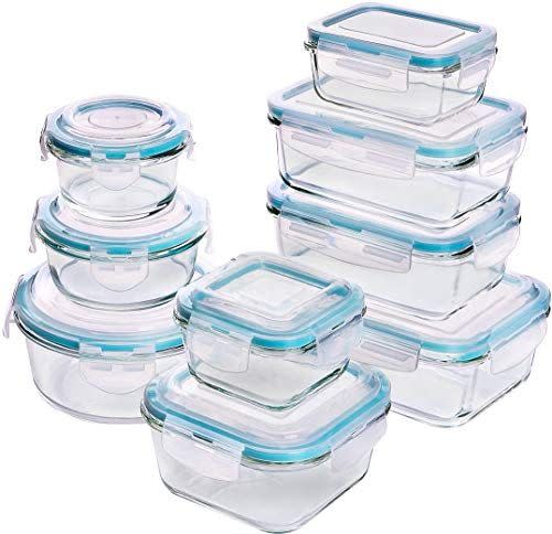 32) Glass Food Storage Containers