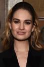 <p>To achieve perfect eyeliner flicks like Lily James, follow the advice of the make-up artist <a rel="nofollow noopener" href="https://www.harpersbazaar.com/uk/beauty/make-up-nails/news/a42429/adele-make-up-artist-eyeliner-tips/" target="_blank" data-ylk="slk:Michael Ashton;elm:context_link;itc:0;sec:content-canvas" class="link ">Michael Ashton</a> and apply your eyeliner in stages. Start, by defining the inner corner of your eyes with Marc Jacobs' <a rel="nofollow noopener" href="https://www.johnlewis.com/marc-jacobs-highliner-gel-eye-crayon/p2907203?sku=236420324&s_kwcid=2dx92700028128910580&tmad=c&tmcampid=2&gclid=CjwKCAjwiPbWBRBtEiwAJakcpHflJpFai1mpSOErtIeIuMg8hu0kthqB6pXcgmXRMrbGuyjOGsaCIBoCO9oQAvD_BwE&gclsrc=aw.ds" target="_blank" data-ylk="slk:Highliner in Blacquer;elm:context_link;itc:0;sec:content-canvas" class="link ">Highliner in Blacquer</a>, £20, then draw a line from the outer corners inwards to form a straight, joined up line. Only then, create your flicks and, if you make a mistake, use Muji's <a rel="nofollow noopener" href="http://www.muji.eu/pages/online.asp?LAN=UK&ShopSel=y&scrn=1920&wndw=1920&Sec=17&Sub=70&PID=2469" target="_blank" data-ylk="slk:Cotton Buds;elm:context_link;itc:0;sec:content-canvas" class="link ">Cotton Buds</a>, £3.50, to tidy up.</p>