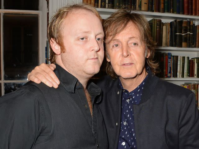 David M. Benett/Getty James McCartney and Paul McCartney in 2014