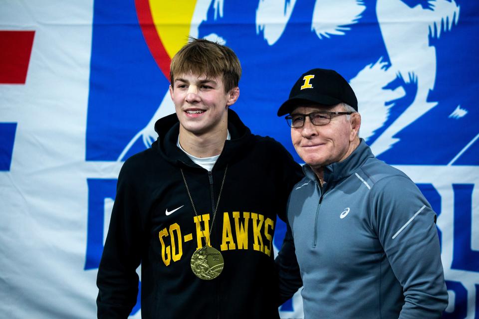 Waverly-Shell Rock's Ryder Block is a two-time champion at the Dan Gable Donnybrook.