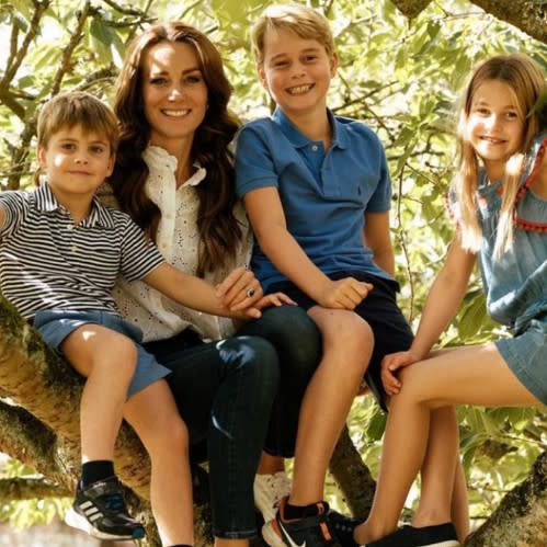 Kate Middleton, Prince George, Princess Charlotte, Prince Louis