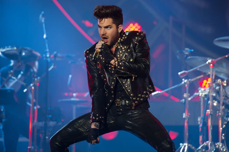 Adam Lambert has been on tour with Brian May and Roger Taylor.