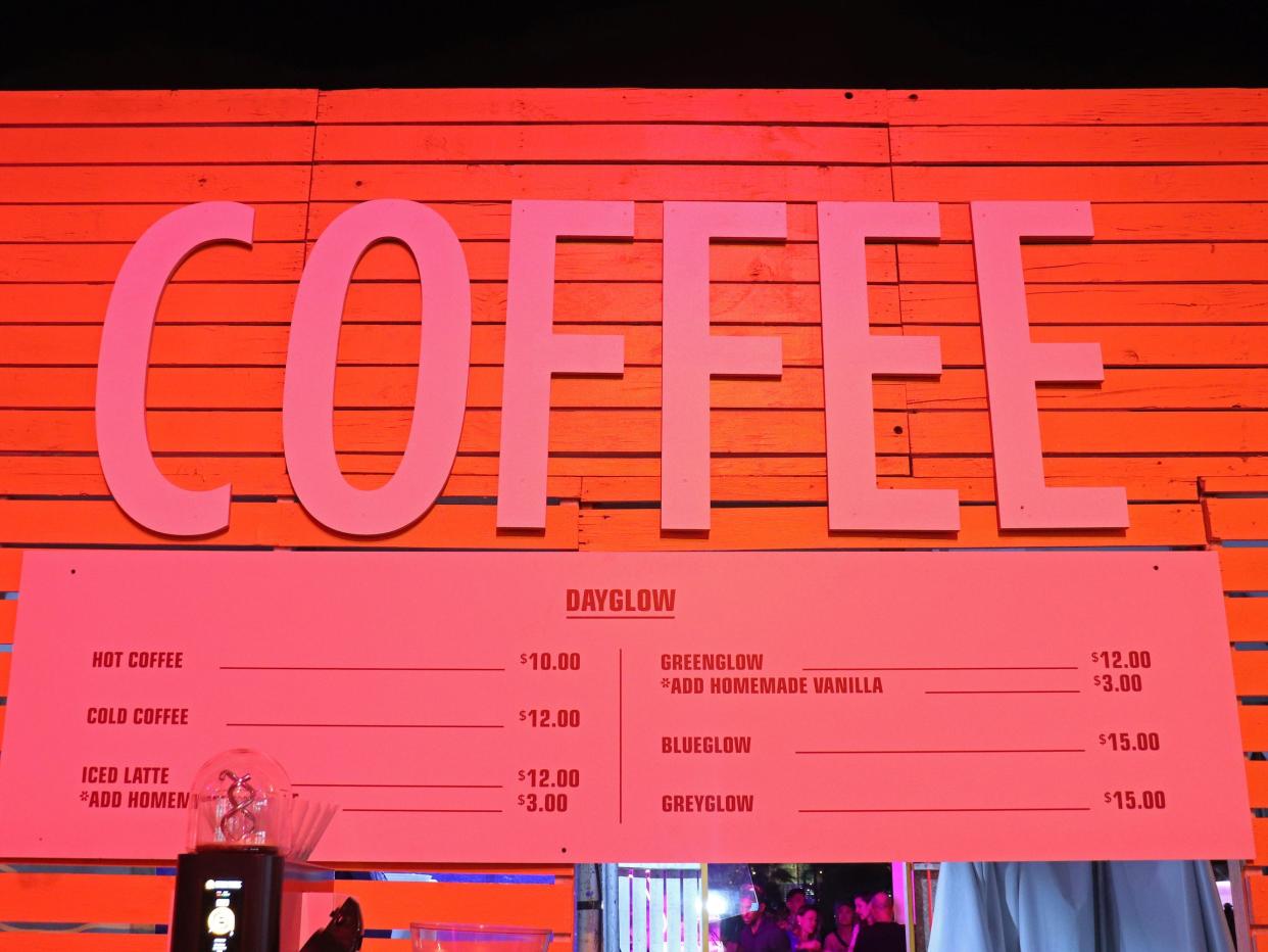 coachella coffee options