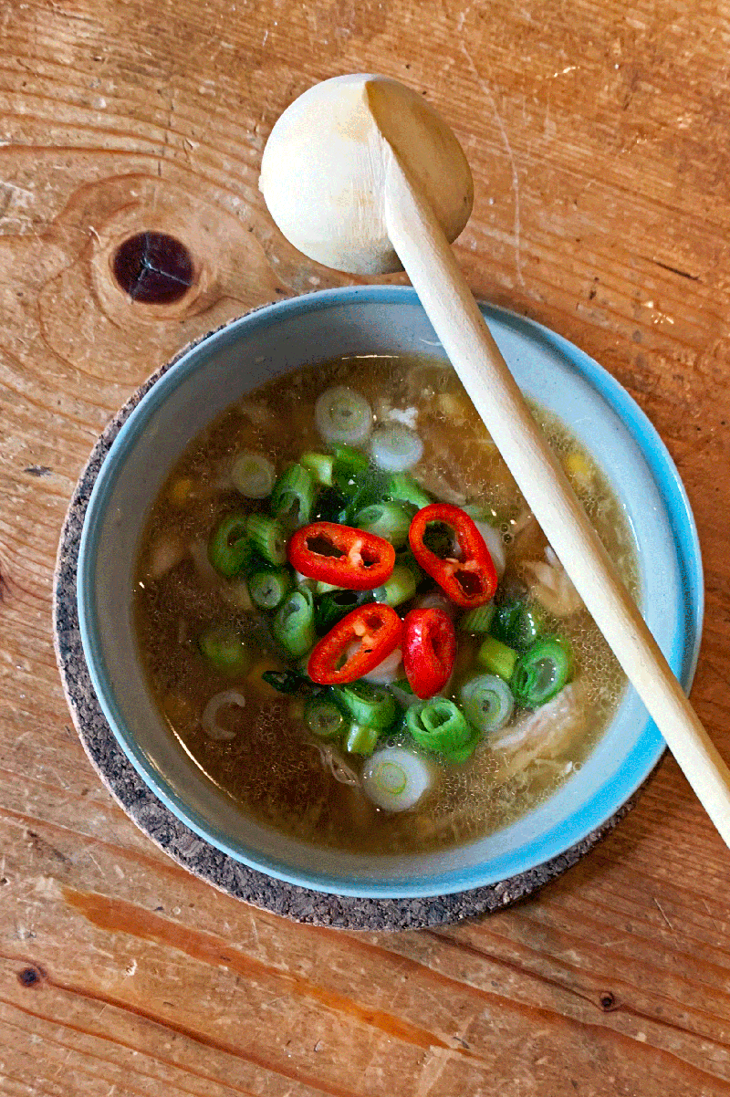 Chicken and Sweetcorn Soup