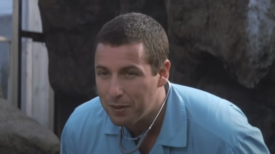 Adam Sandler in 50 First Dates.