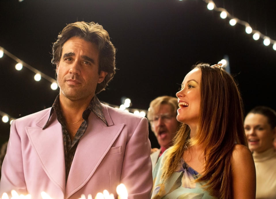 (l-r) Bobby Cannavale and Olivia Wilde in <i>Vinyl</i>