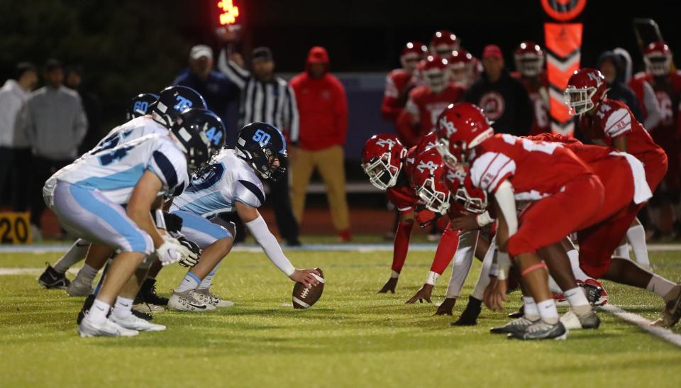 North Rockland defeats Suffern 23-16 in football action at Suffern Middle School in Suffern on Friday, September 23, 2022.