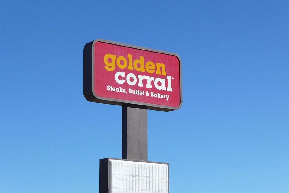 Open (Depending on Location): Golden Corral