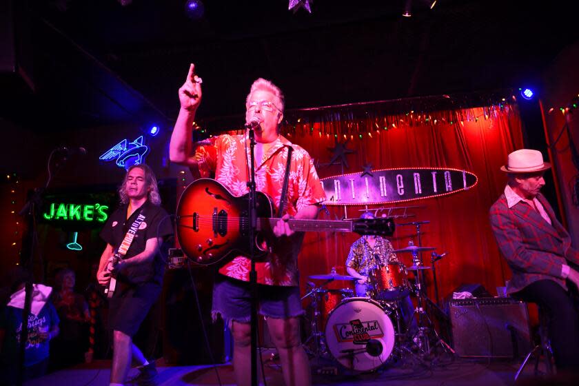 Mojo Nixon & The Toadliquors perform onstage on March 17, 2022 in Austin, Texas.