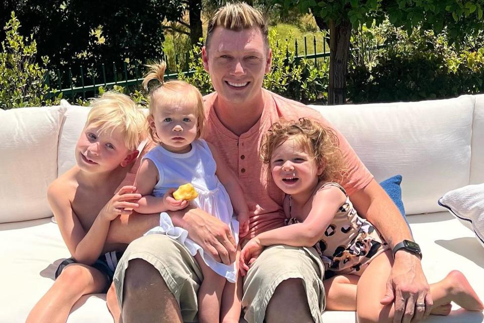 nick carter juggling parenting with tour life