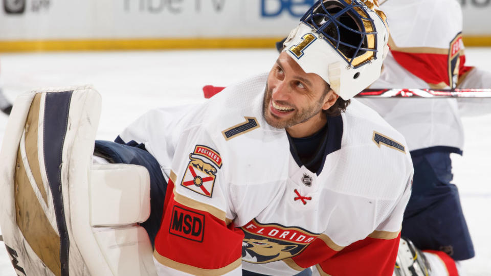 Roberto Luongo was back to his golden best on Twitter after William Karlsson’s unbelievable goal. (Photo by Andre Ringuette/NHLI via Getty Images)