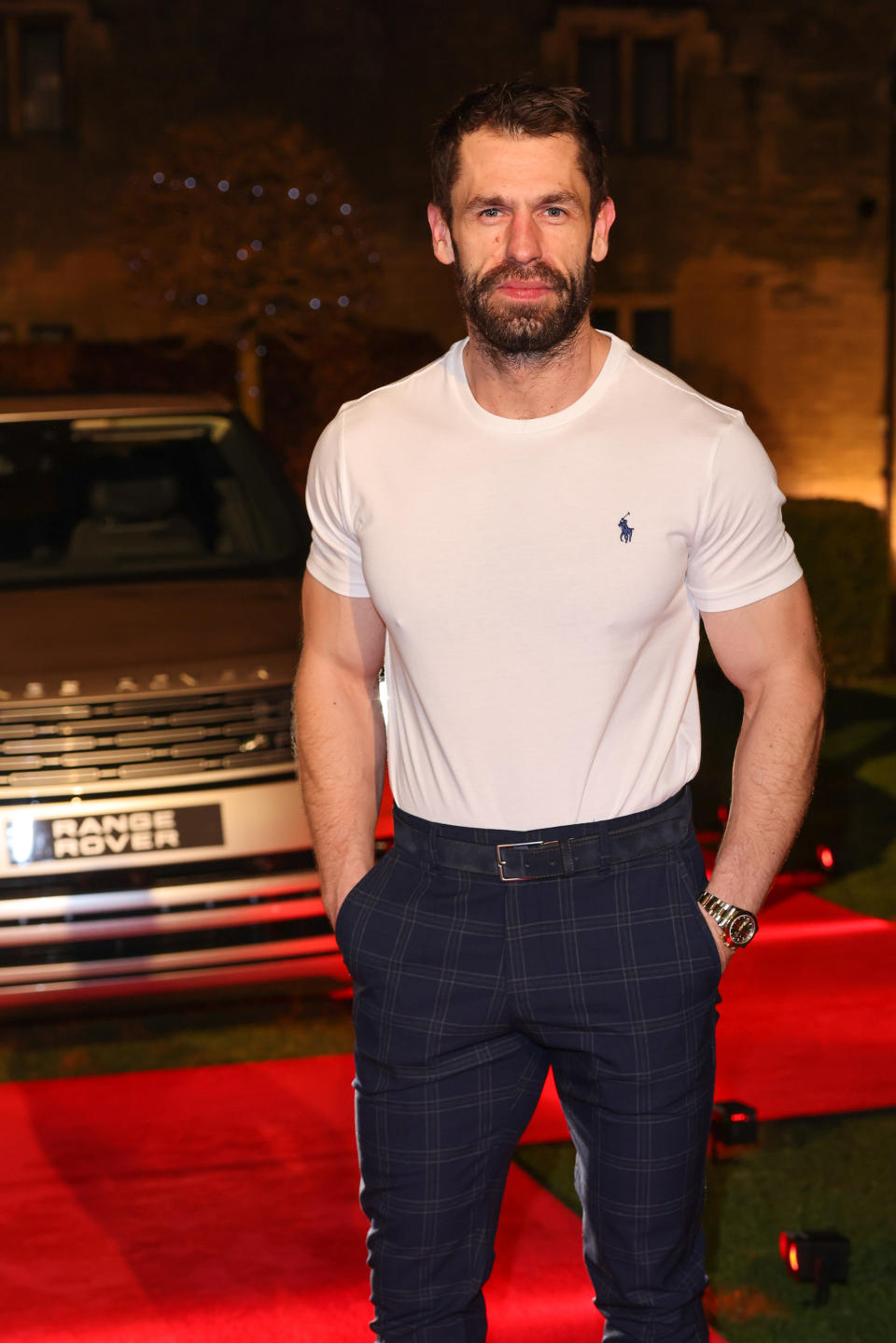 CHELTENHAM, ENGLAND - DECEMBER 14: Kelvin Fletcher attends the Jaguar Land Rover Christmas Party at Ellenborough Park on December 14, 2021 in Cheltenham, England. (Photo by David M. Benett/Dave Benett/Getty Images for Jaguar Land Rover)