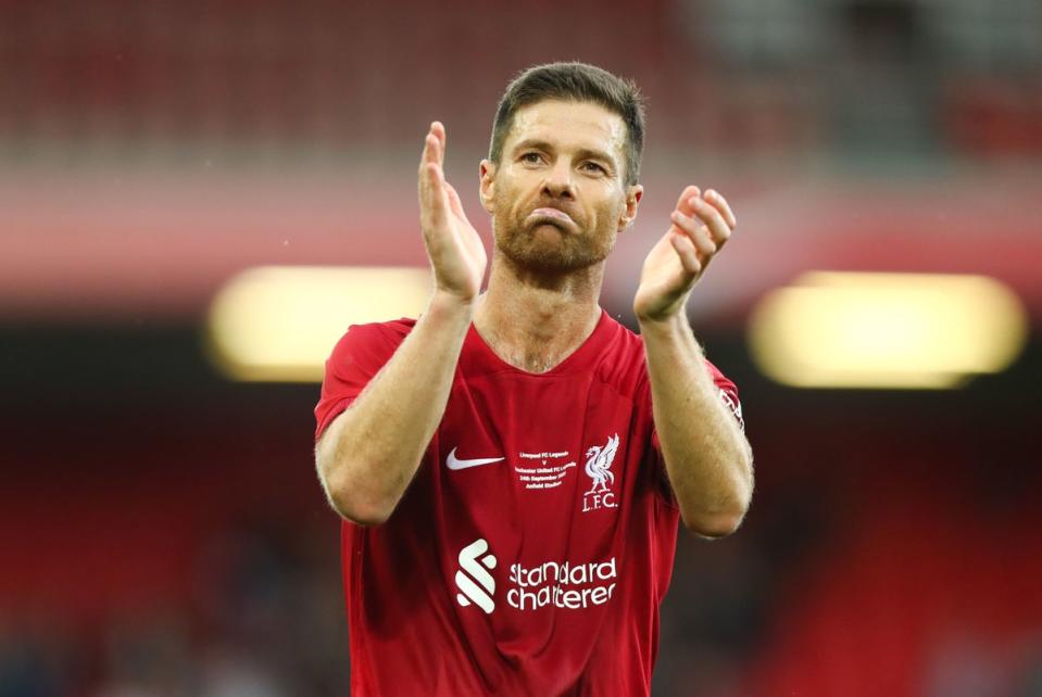 Anfield return? Xabi Alonso is considered the favourite to succeed Jurgen Klopp at Liverpool (PA)
