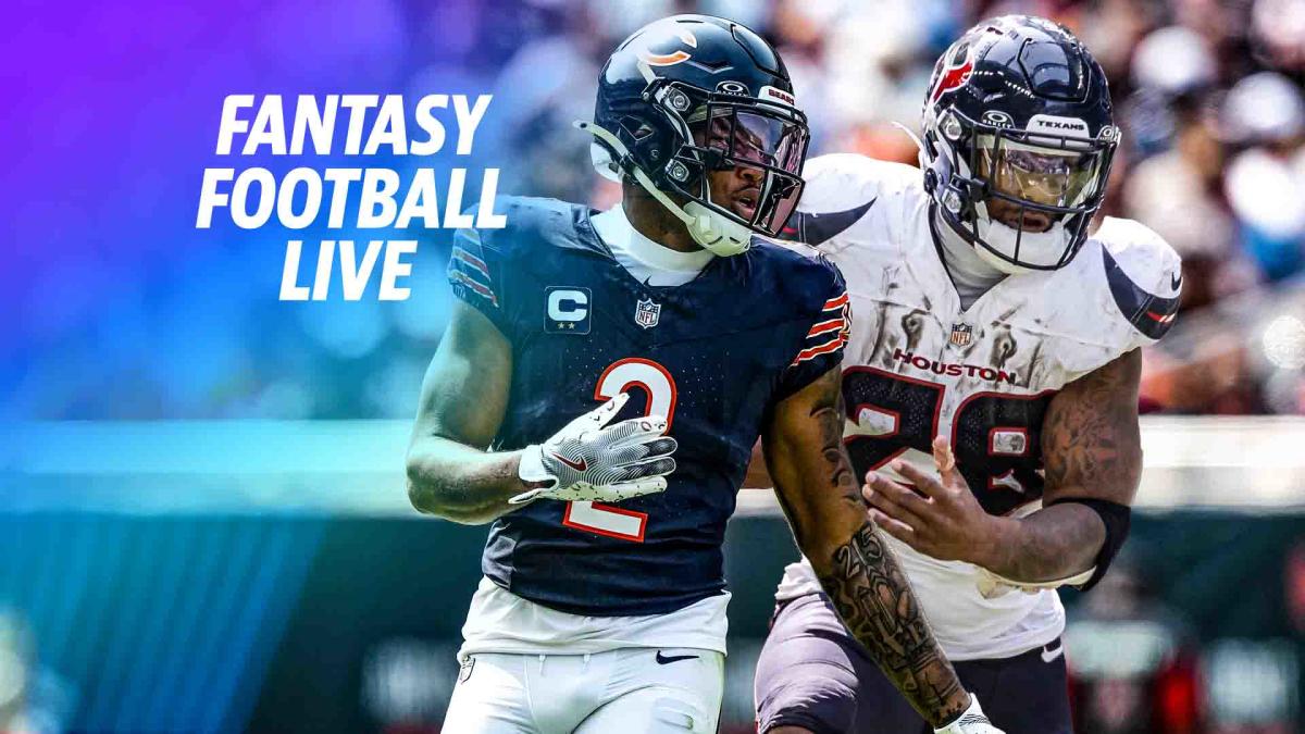 Fantasy Game Changers: Players to trust in Bears vs. Texans | Fantasy Football Live