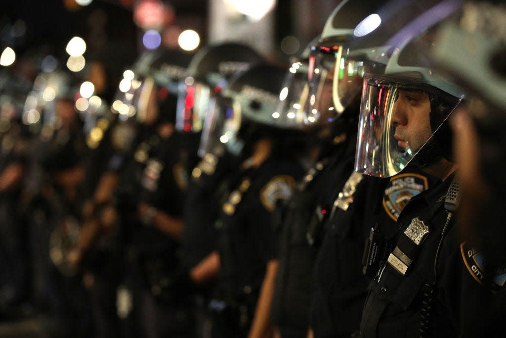 nypd george floyd protests