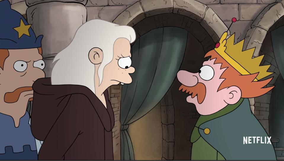 Fans of The Simpsons and Futurama should feel at home with Disenchantment