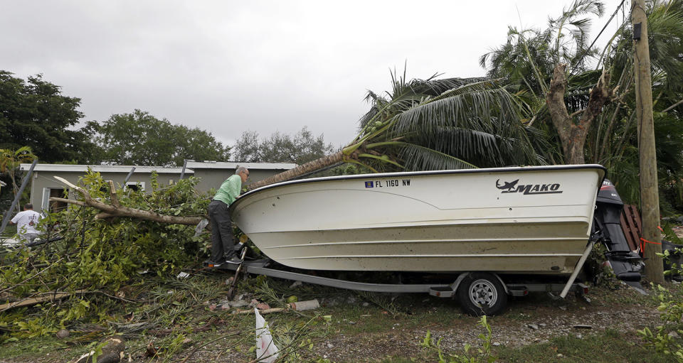 Severe storms hit the South