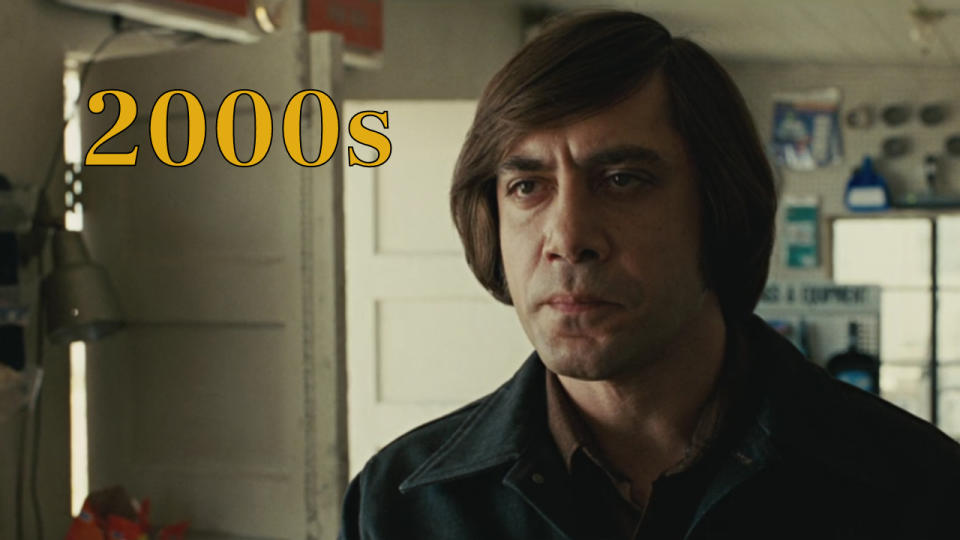 Javier Bardem in No Country for Old Men