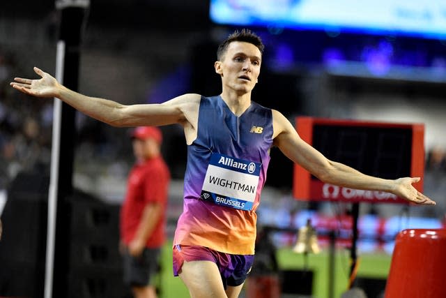 Britain’s Jake Wightman Diamond League