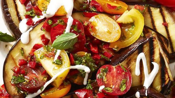 spiced grilled eggplant