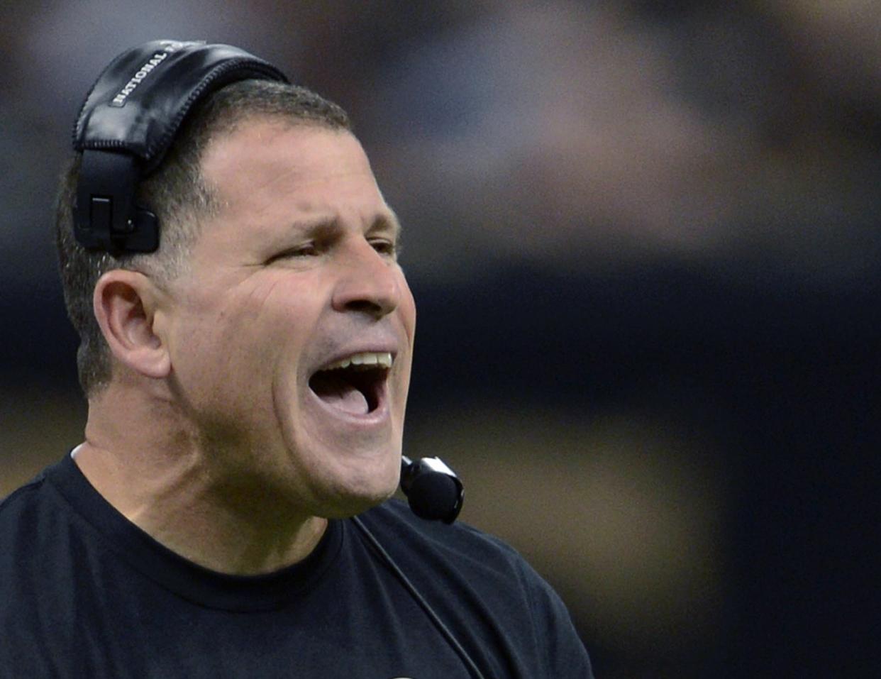 Greg Schiano is in his first season as defensive coordinator at Ohio State. (AP Photo/Bill Feig)