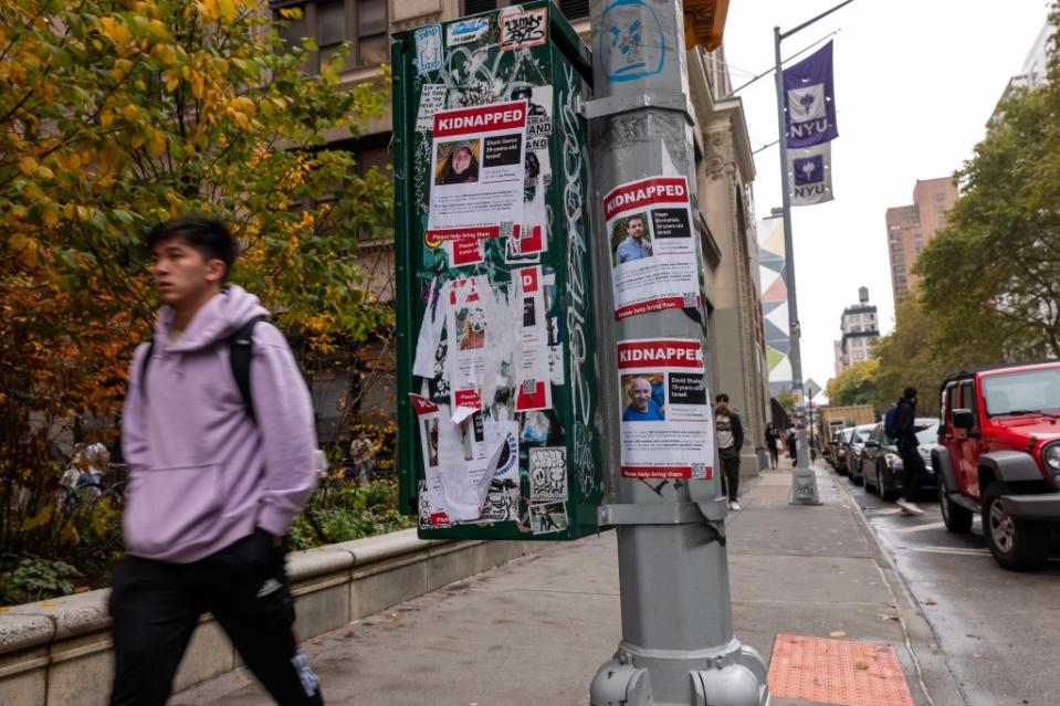 Since the start of the Israel-Hamas war, the university’s campus has turned into a battleground between both pro-Israel and pro-Palestine demonstrators. Getty Images