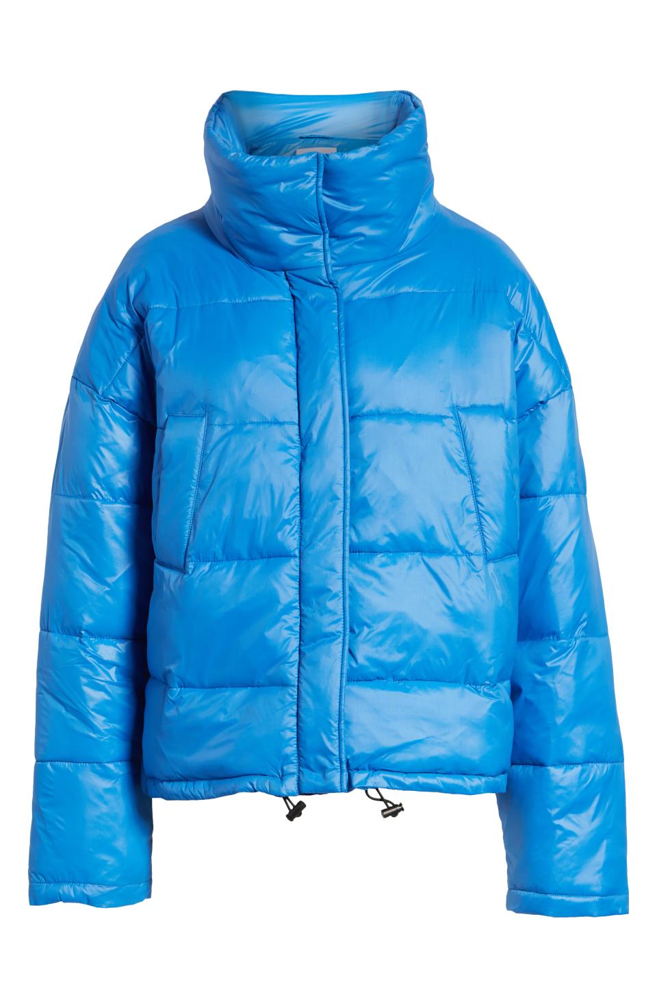 Funnel Neck Puffer Jacket