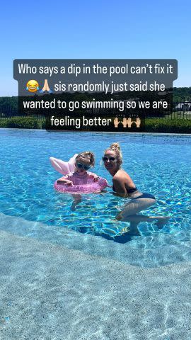 <p>Brittany Mahomes/Instagram</p> Brittany Mahomes with daughter Sterling