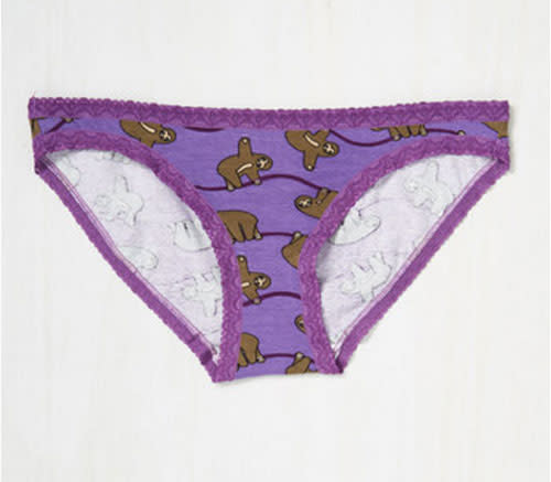 modcloth sloth panties