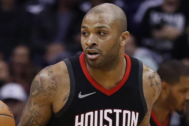 Houston Rockets' P.J. Tucker Wears $20K Nike LeBron Sneakers