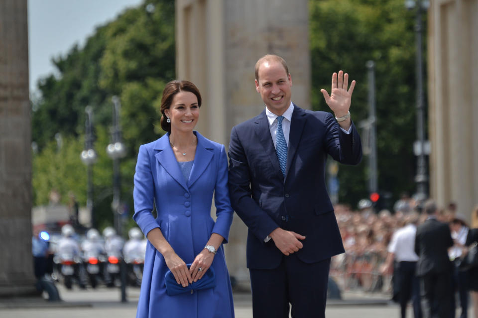 Herzogin Kate und Prinz William müssen in ihrem Alltag so Einiges beachten. (Bild: ddp Images)