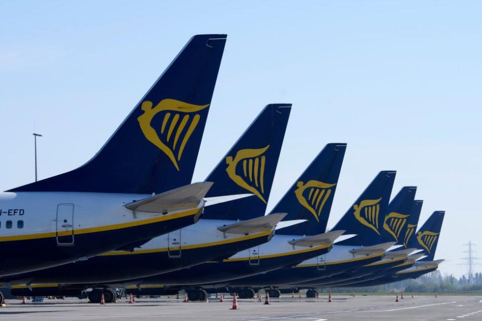 Ryanair aviones.